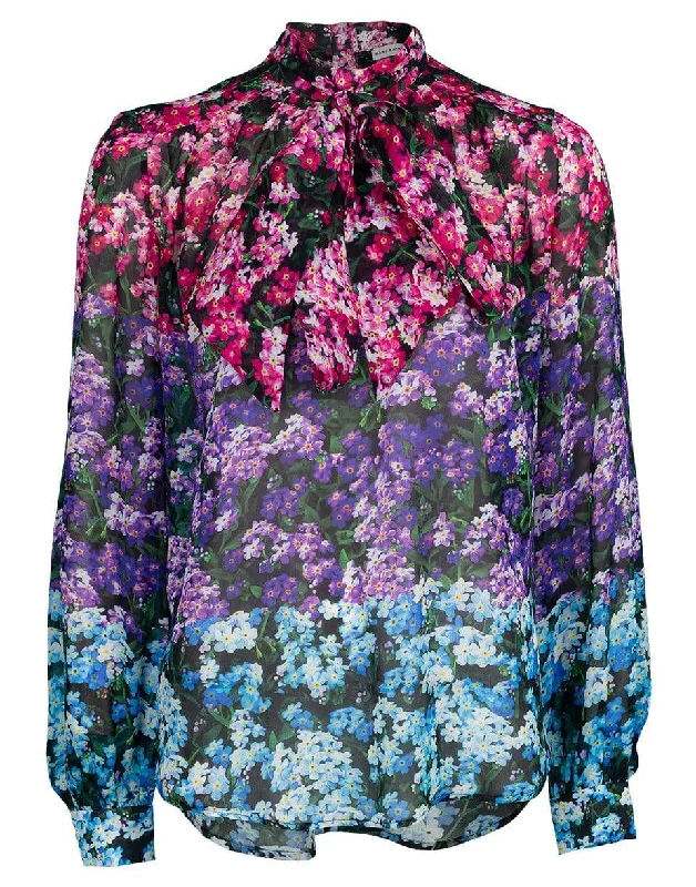 Veddar Blouse Embellished Collar Blouse