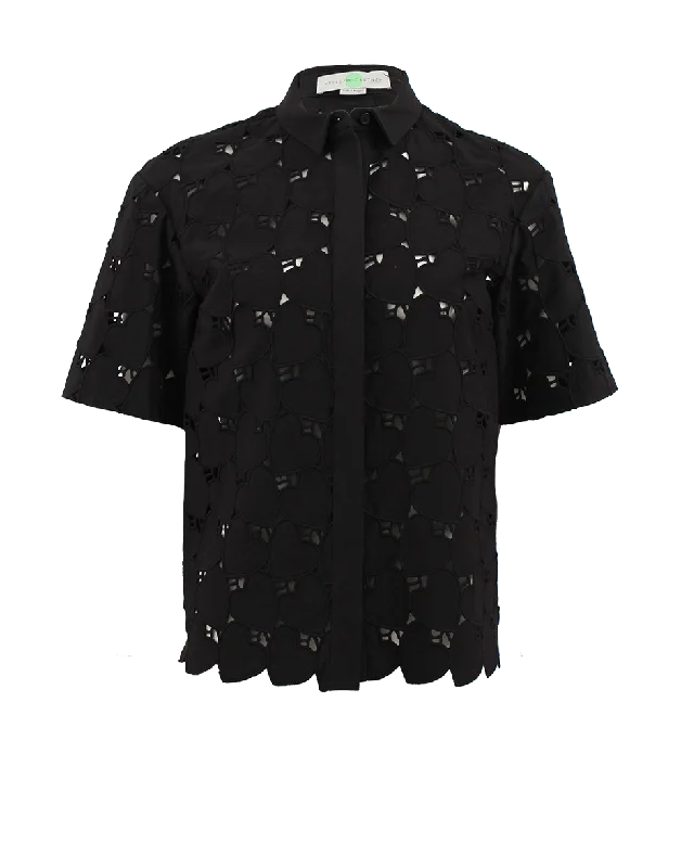Lace Blouse Chic Ruffle Blouse