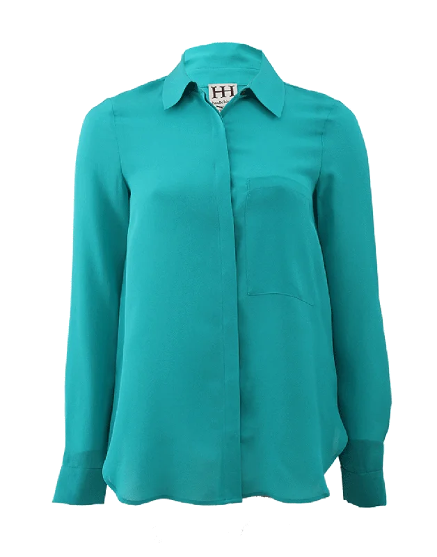 The Husband Blouse Feminine Pastel Blouse