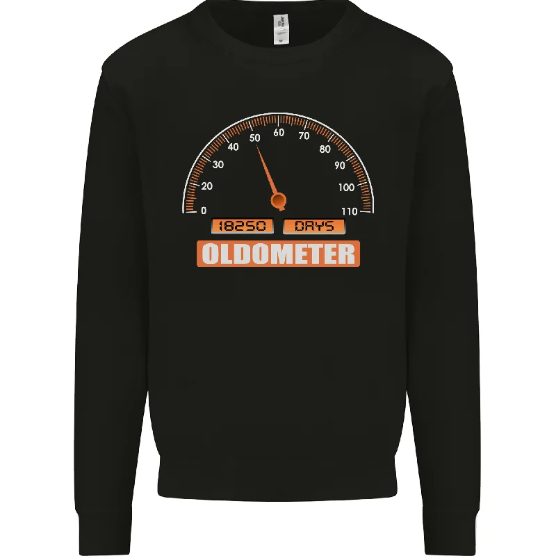 50th Birthday 50 Year Old Ageometer Funny Mens Sweatshirt Jumper Hoodie with Print Artistic Unique 50th Birthday 50 Year Old Ageometer Funny Mens Sweatshirt Jumper Hoodie with Print Artistic Unique
