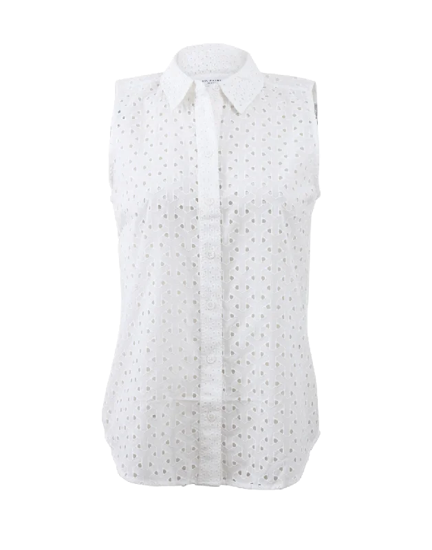 Colleen Blouse Stretchy Fitted Blouse