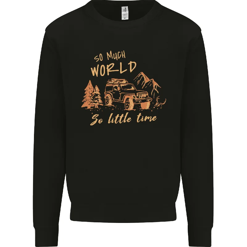 4X4 Off-roading Mountains Off Roading Mens Sweatshirt Jumper Hoodie with Velcro Closure Adjustable Secure 4X4 Off-roading Mountains Off Roading Mens Sweatshirt Jumper Hoodie with Velcro Closure Adjustable Secure