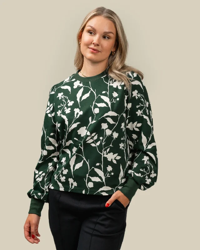 Toive Puffed Sleeve Blouse Varjot Smart Casual Blouse