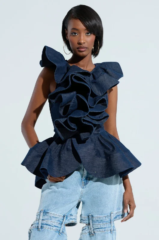 MISS FASHIONISTA SLEEVELESS BLOUSE Relaxed Fit Blouse