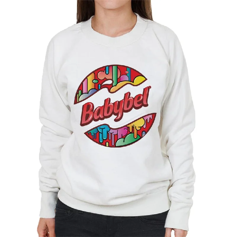 Baby Bel Pop Art Women's Sweatshirt Hoodie with Hood Adjustable Protection