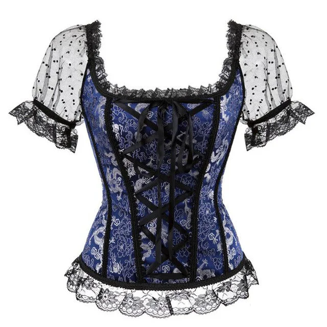 blue summer top