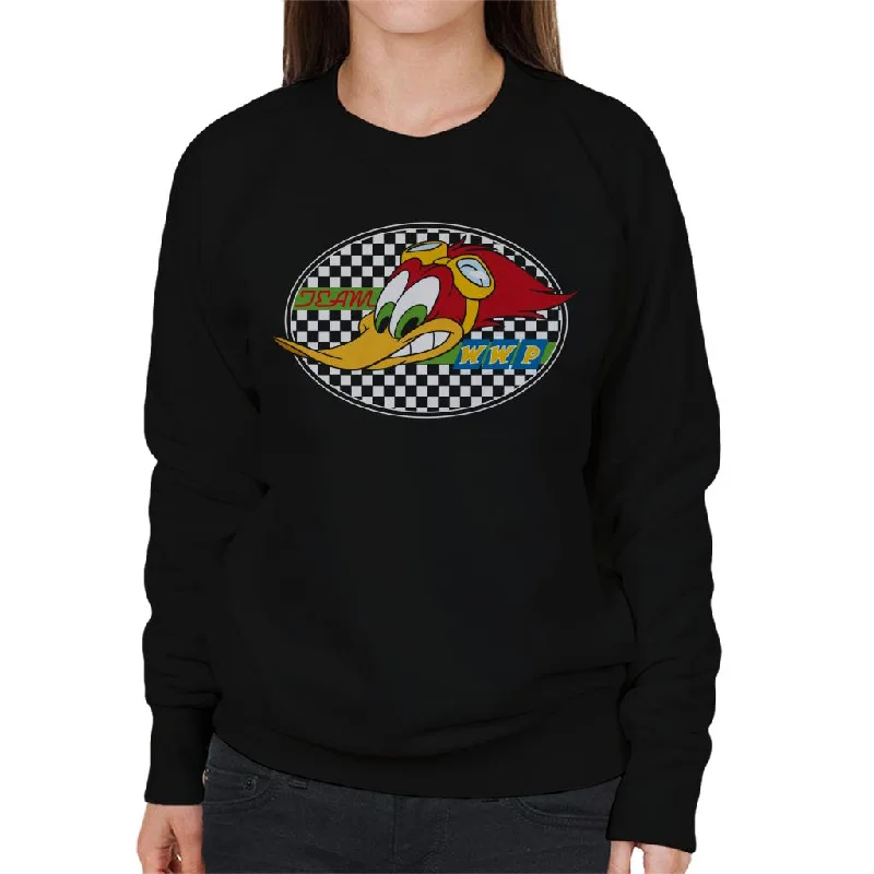 Woody Woodpecker Team WWP Women's Sweatshirt Hoodie with Print Artistic Unique