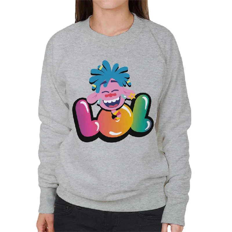 Trolls Lol Women's Sweatshirt Hoodie with Pattern Geometric Abstract