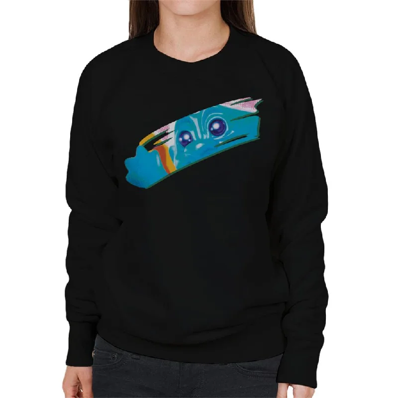 Trolls Reflection Women's Sweatshirt Hoodie with Hem Lace Feminine Delicate