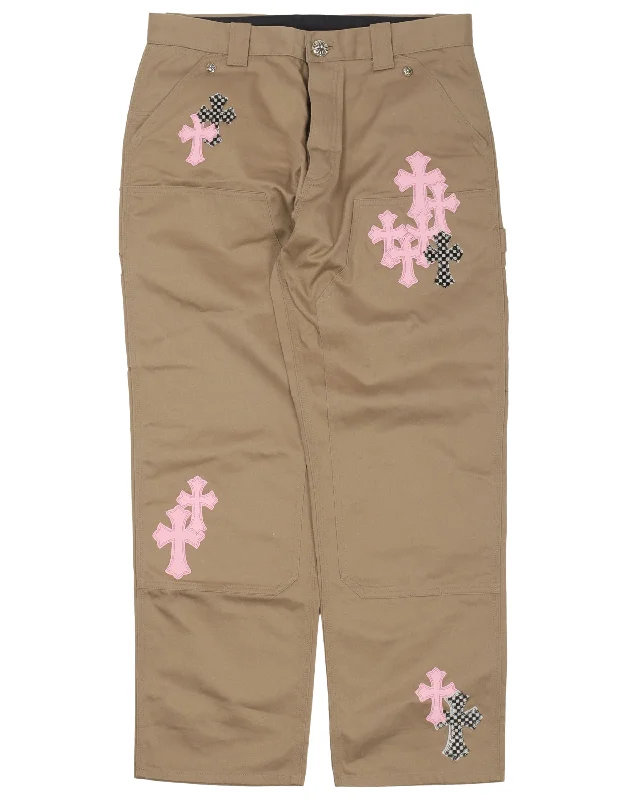 Cross Patch Double Knee Carpenter Pants Fashionable Work Pants