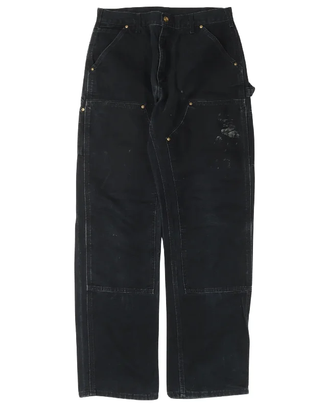Carhartt Double Knee Pants Fashionable Tapered Leg Pants
