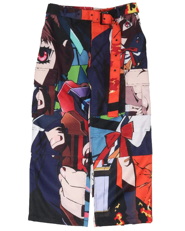 Anime Pants Chic Capri Pants