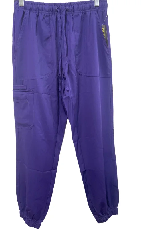 Pepino Uniforms Unisex Multi Cargo Pocket Elastic Jogger Scrub Pants Casual Yoga Pants