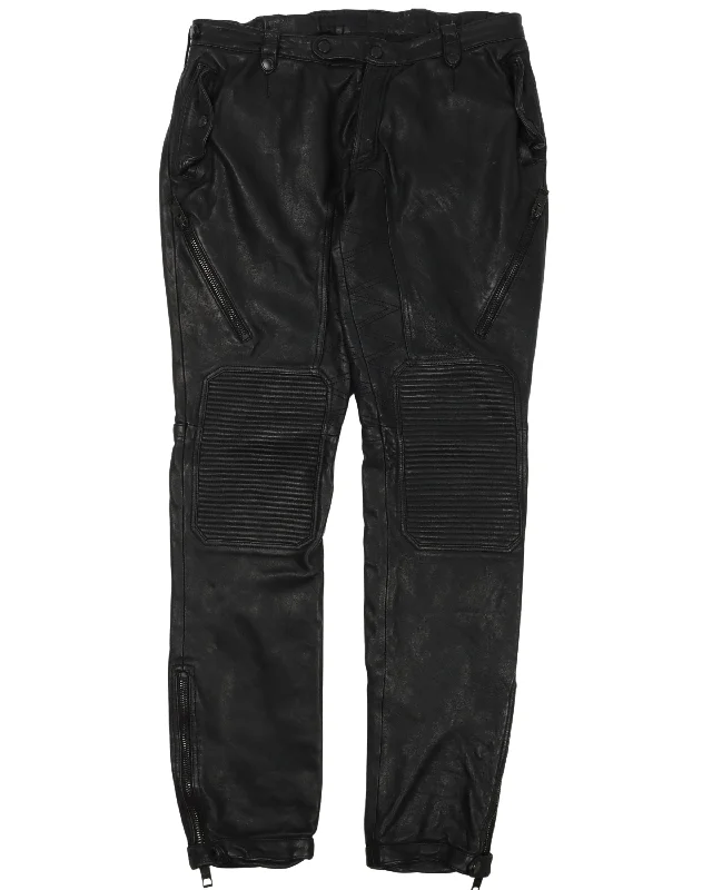 Biker Pants Elegant Trouser Pants