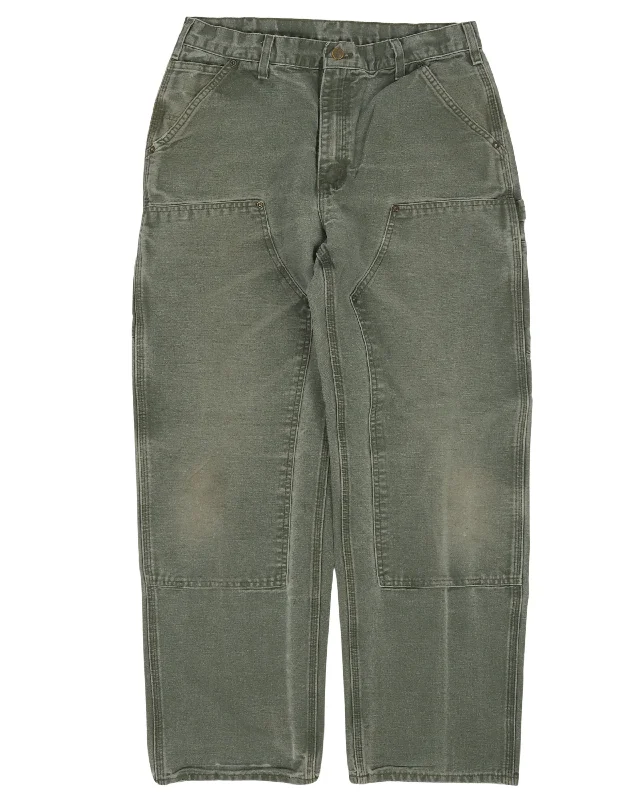Carhartt Double Knee Carpenter Pants Cozy Full-Length Pants