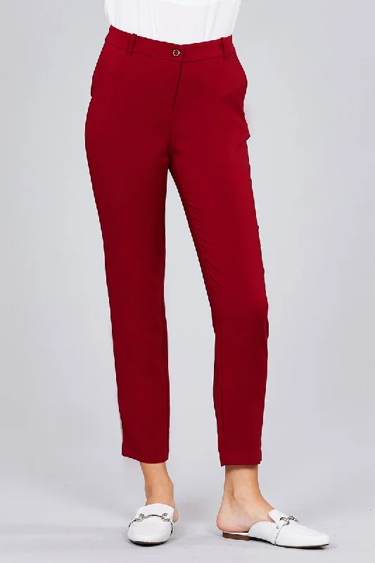 Seam Side Pocket Classic Long Pants Comfortable Cargo Pants