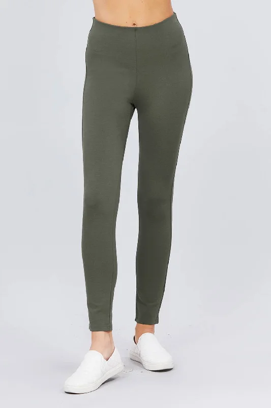 Waist Elastic Band Ponte Pants Stylish Harem Pants