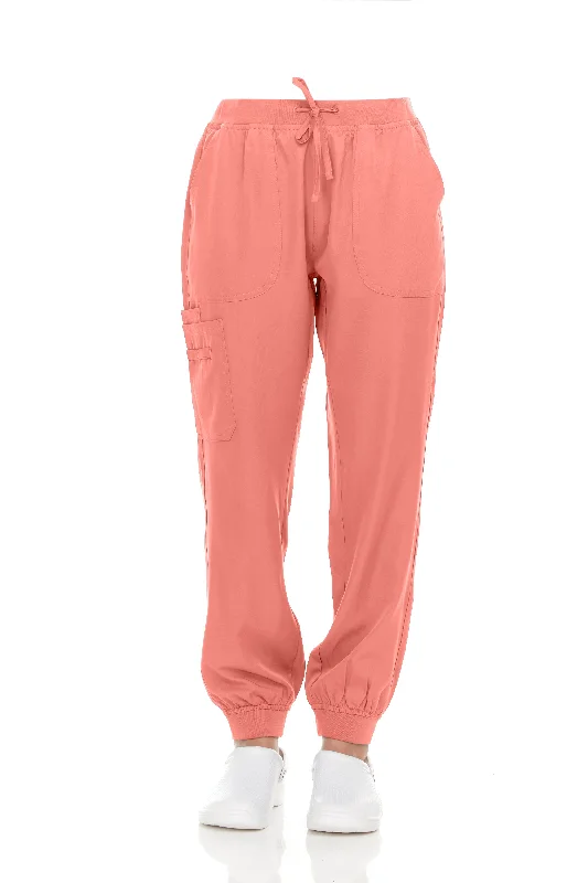 Pepino Uniforms Unisex Elastic Waist Cargo Stretch Jogger Scrub Pants Wide-Legged Palazzos