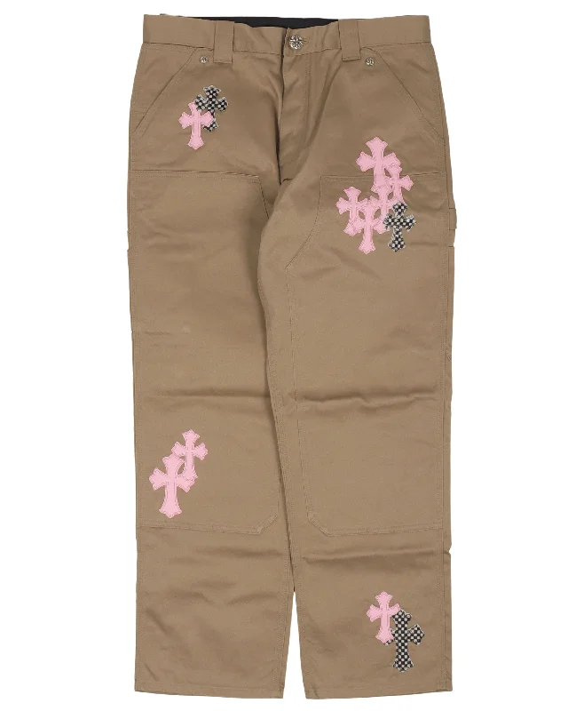 Cross Patch Double Knee Carpenter Pants Comfortable Cargo Pants