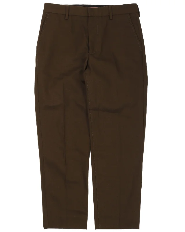 Pleated Pants Lightweight Linen Pants