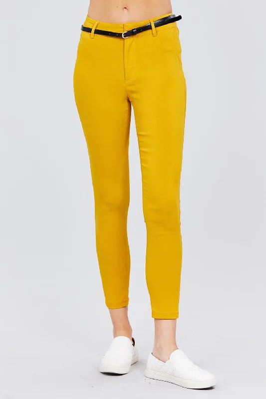 Bengaline Belted Pants Casual Lounge Pants