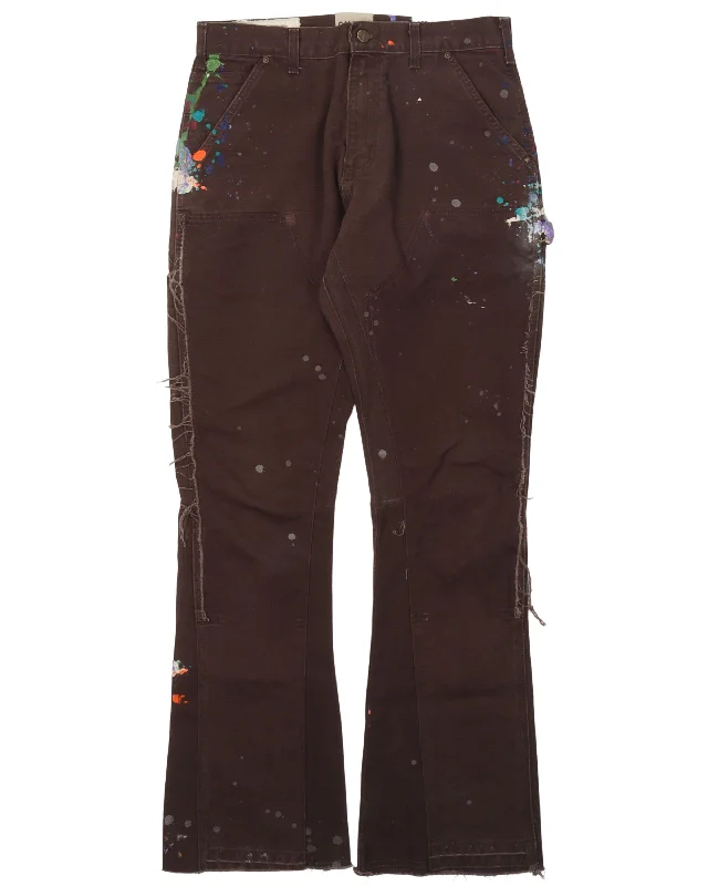 Carpenter La Flare Pants Cozy Fitted Pants