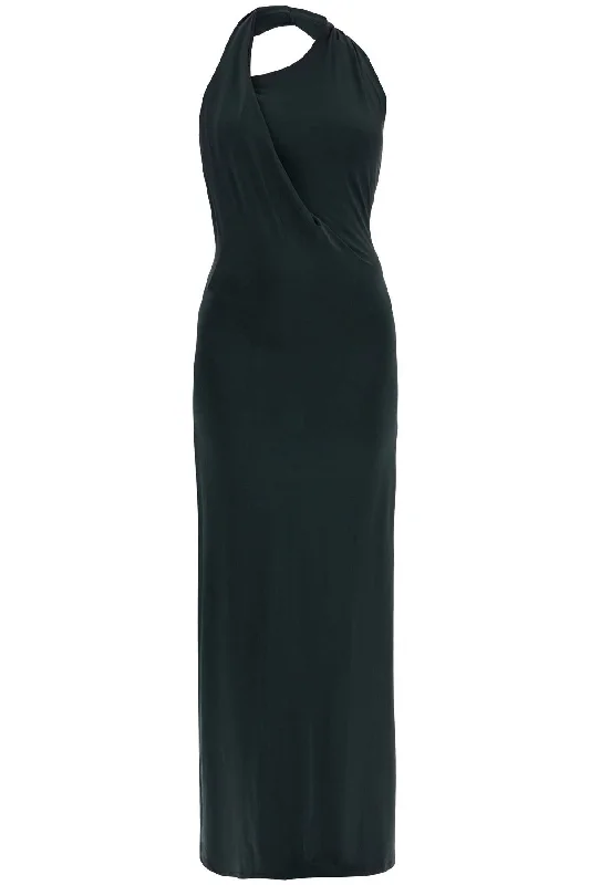 Maxi Dress Nasira  - Green Fashionable Button-Down Maxi Dress