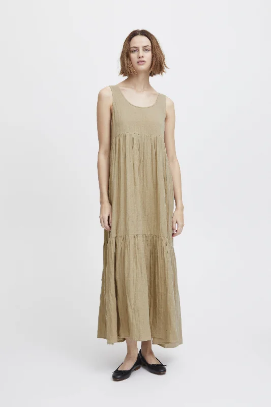COTTON GAUZE MAXI DRESS Classic Tulle Maxi Dress