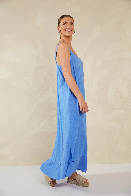 Haven - Florence Tank Maxi Dress - Coast Classic V-Neck Maxi Dress