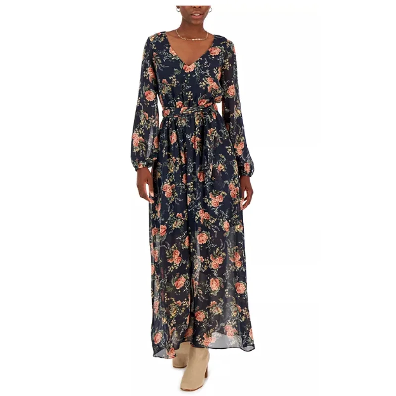 I.N.C. INTERNATIONAL CONCEPTS Maxi Dress 8 Blue Print Tie-Waist Tidal Combo NWT Chic Button-Up Maxi Dress I.N.C. INTERNATIONAL CONCEPTS Maxi Dress 8 Blue Print Tie-Waist Tidal Combo NWT Chic Button-Up Maxi Dress