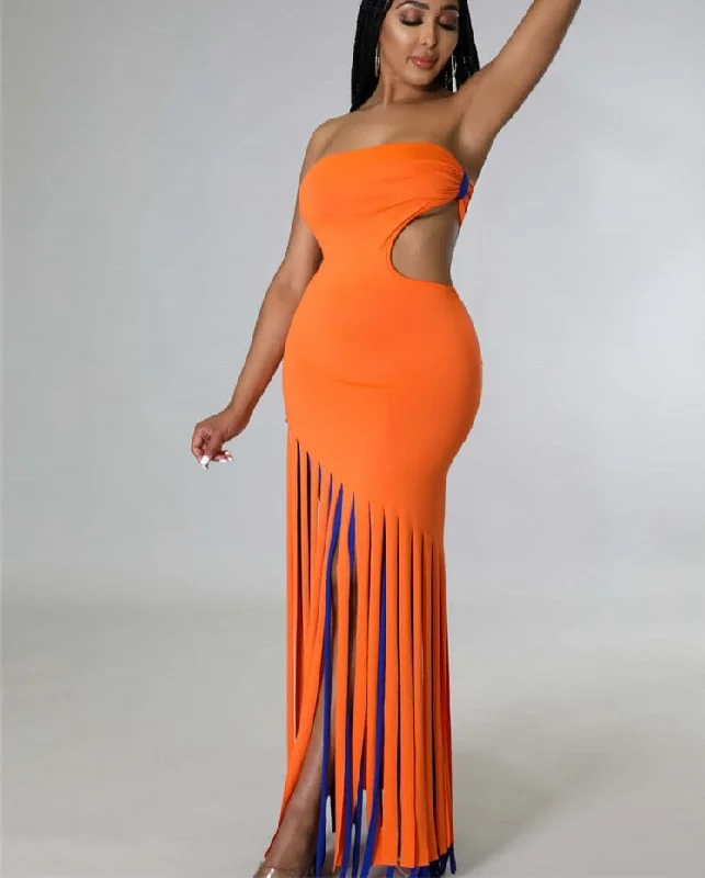 Wrap Chest Maxi Dress Women Sexy Fringed Dress One Side Waist Cutout Body-Shaping Femal Streetwear Dresses Vestido Classic Black Maxi Dress Wrap Chest Maxi Dress Women Sexy Fringed Dress One Side Waist Cutout Body-Shaping Femal Streetwear Dresses Vestido Classic Black Maxi Dress