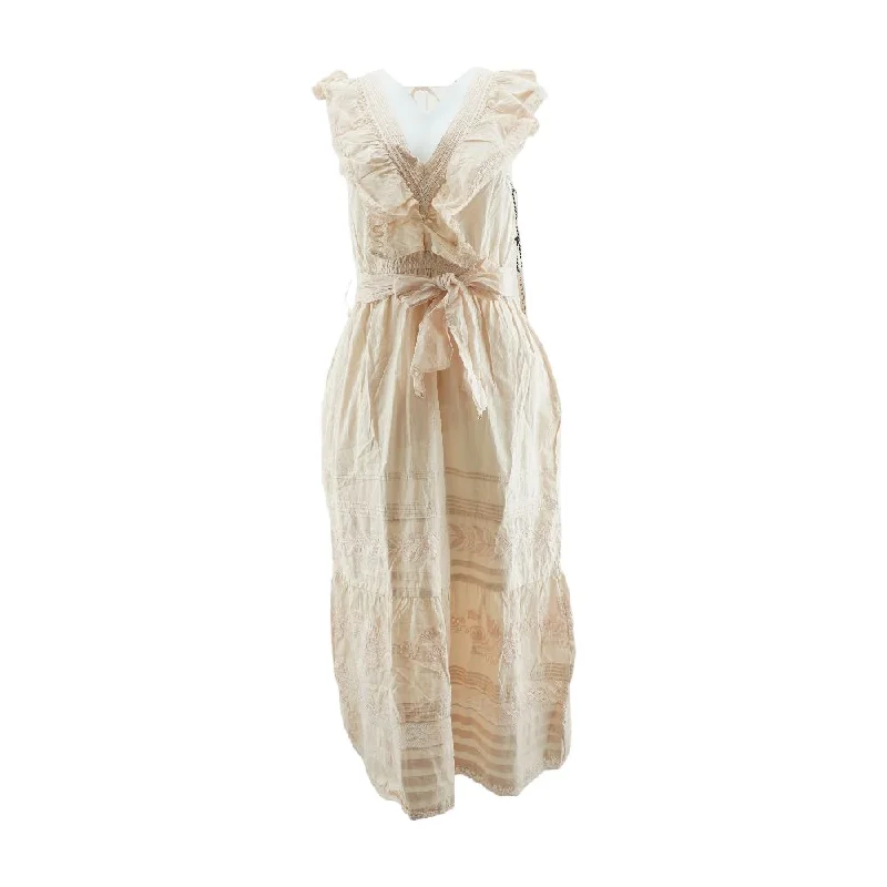 Pink Solid Maxi Dress Stylish Boho Chic Maxi Dress