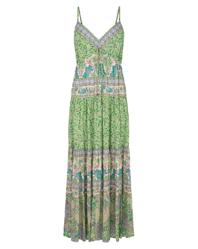 Sacramento Maxi Dress Comfortable Maxi Dress with Belt