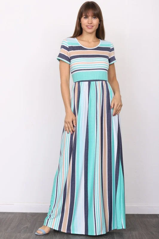Aqua/Navy