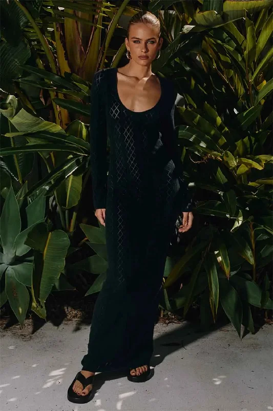 Sinead Maxi Dress Classic Black Maxi Dress