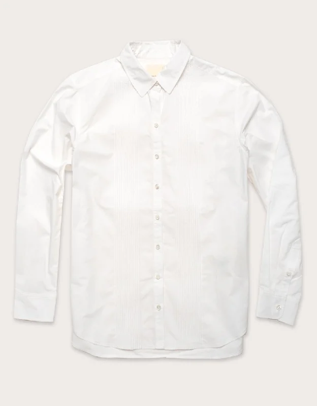 unsubscribed tuxedo boyfriend shirt Nylon Fabric Polyester Fabric Spandex Fabric