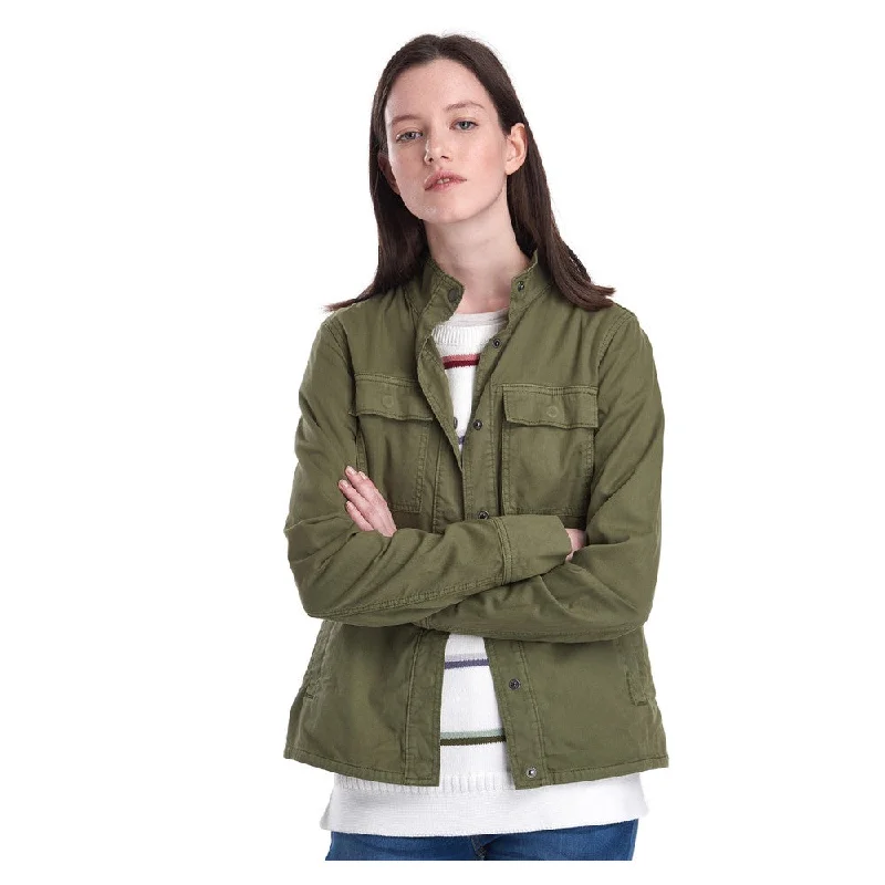 Barbour Women's Dorset Overshirt Polka Dot Checkered Tartan