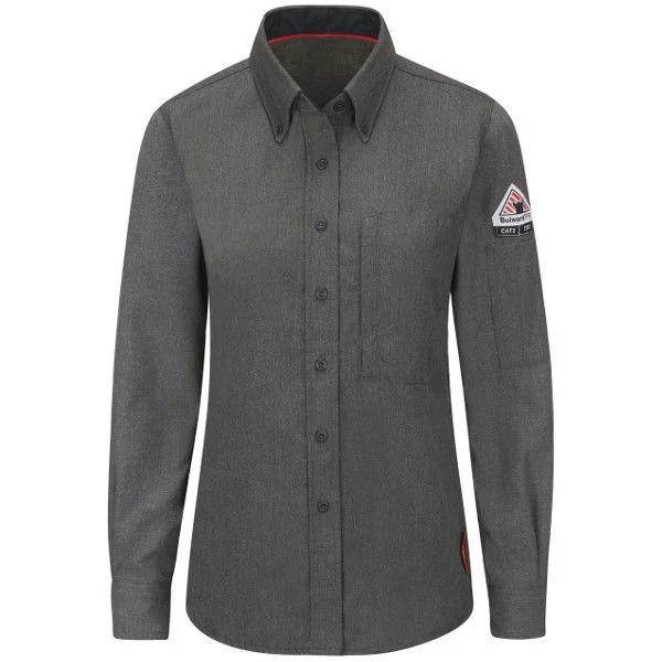 BULWARK FR WOMEN'S iQ LIGHTWEIGHT WORK SHIRT Wool Fabric Cashmere Fabric Tweed Fabric BULWARK FR WOMEN'S iQ LIGHTWEIGHT WORK SHIRT Wool Fabric Cashmere Fabric Tweed Fabric