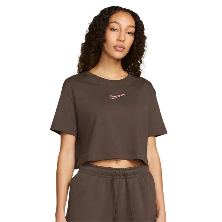 Sportswear Cropped T-shirt Fashionable Trendy Casual