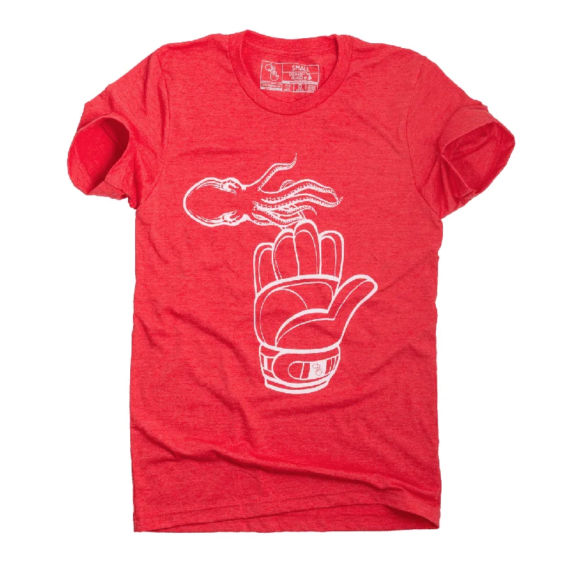 Hockey in the Glove T-Shirt Iron Safe Non-Iron Wrinkle Free