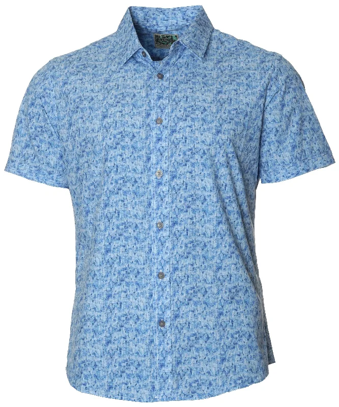 Pacific Calm Resort Shirt Thin T-Shirt Open Front Quick Dry