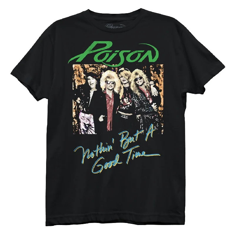 Poison Nuthin But A Good Time Best Boyfriend Tee Mesh Blend Leather Blend Suede Blend Poison Nuthin But A Good Time Best Boyfriend Tee Mesh Blend Leather Blend Suede Blend