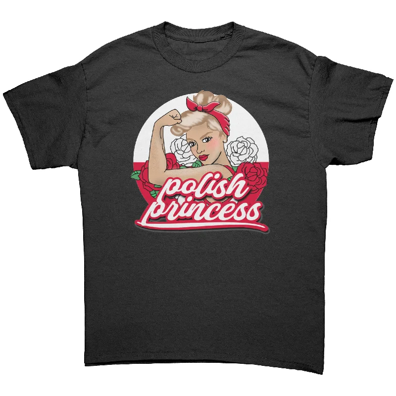 Polish Princess Blonde Unisex Tshirt Elegant Classic Vintage