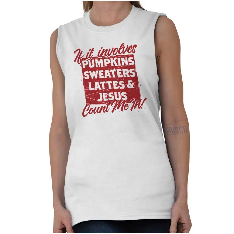 Sweater Weather Sleeveless T Shirt Cozy Warm Stylish