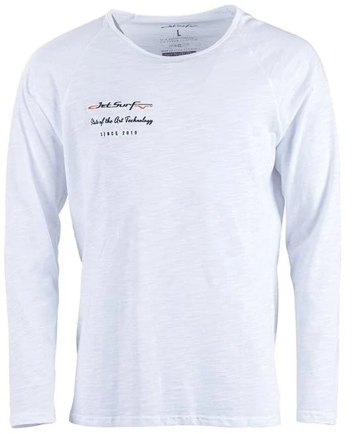 T-shirt LONG SLEEVE SHIRT W Welt Pockets Slit Pockets Flap Pockets