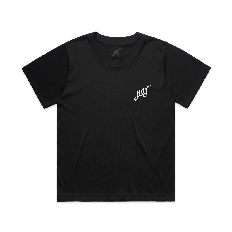 Women's Hoy Uptown T-shirt - Noir Elasticated Padded Insulated