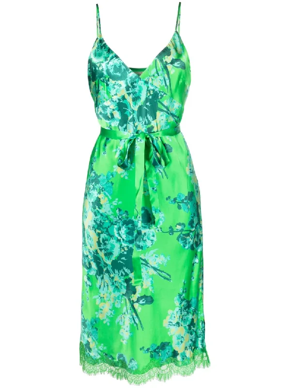 Gold Hawk Women's Dresses Green