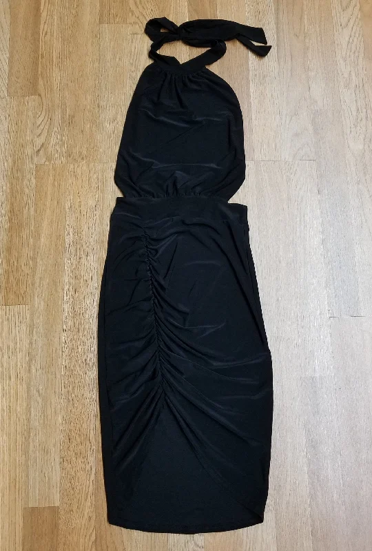 Halter Open Back Dress