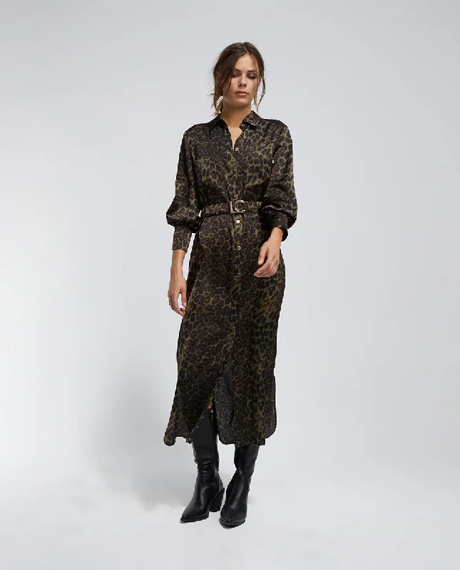 Animal print dress