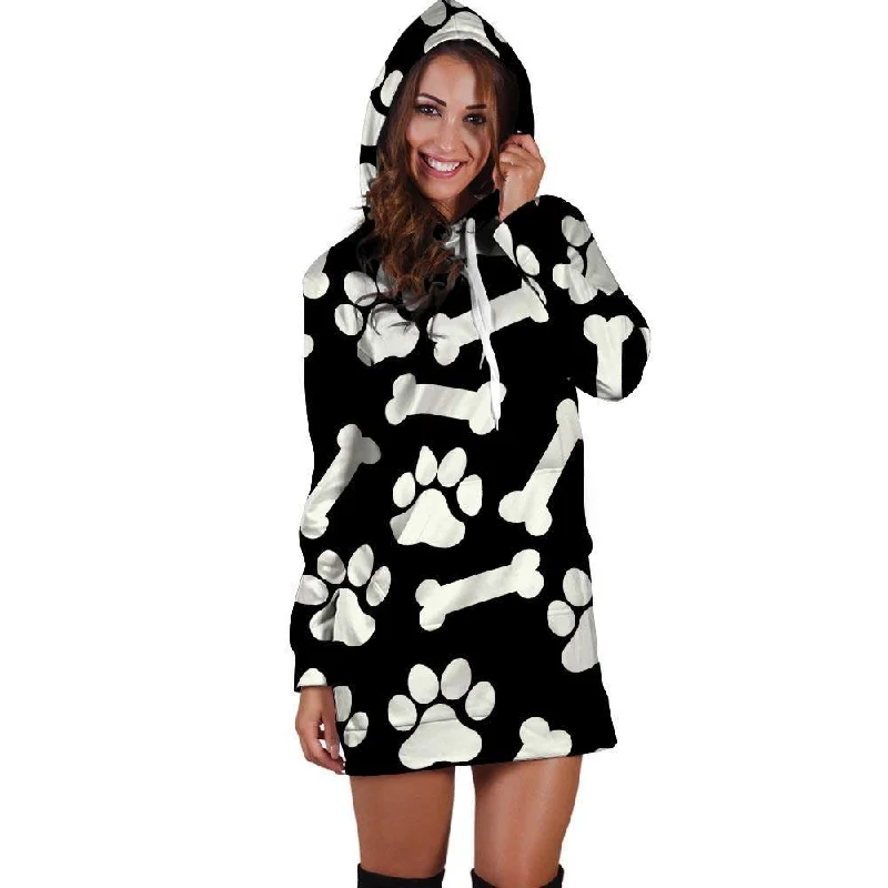 Paw Hoodie Dress